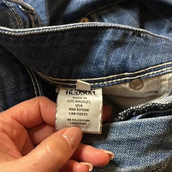 Hudson Baby Boot Cut  Jeans with the Pocket Flap, Size 27. - Picture 15 of 16
